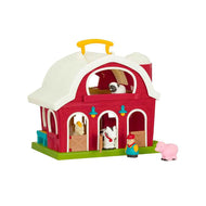 Battat Big Red Barn: Fun Farm Animal Set for Toddlers and Preschool Toys