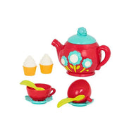 Battat Musical Tea Set -  Pretend Play Tea Party Set for Kids with Sounds