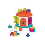 Battat Shape Sorter House: Fun Shape Sorting Toy for Toddlers!