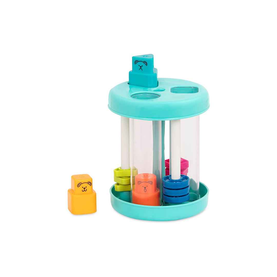 Battat Shapes & Sounds Sorter - Educational Toy for Toddlers with 3 Shapes - Toyspry