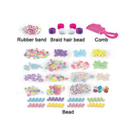 Kids Beauty Salon Toy Set - 24 Piece Pretend Play Hair Styling Kit for Girls