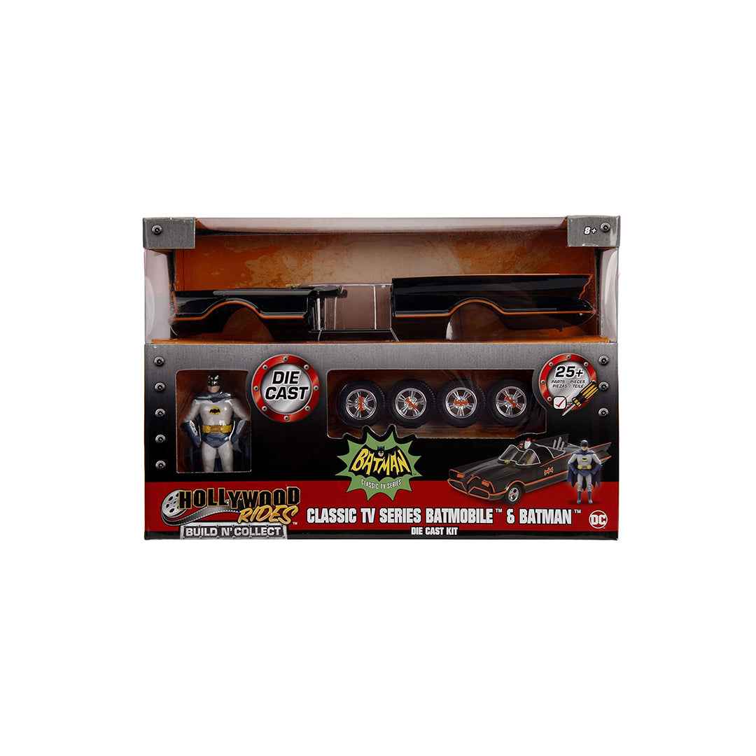 Batman '66 Batmobile Build Kit | 1:24 Die Cast Cars Model!