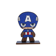 Captain America Diamond Painting Kit | Marvel Crystal Art Buddy