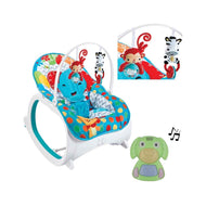 Fitch Baby  Rocking Chair - Elephant - Plush Baby Bouncer