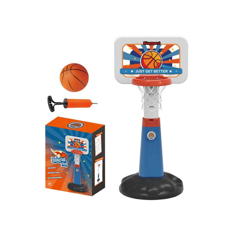 Children Indoor Outdoor Basketball Hoop Set | Adjustable Height Kids Sports Toy for Physical Development