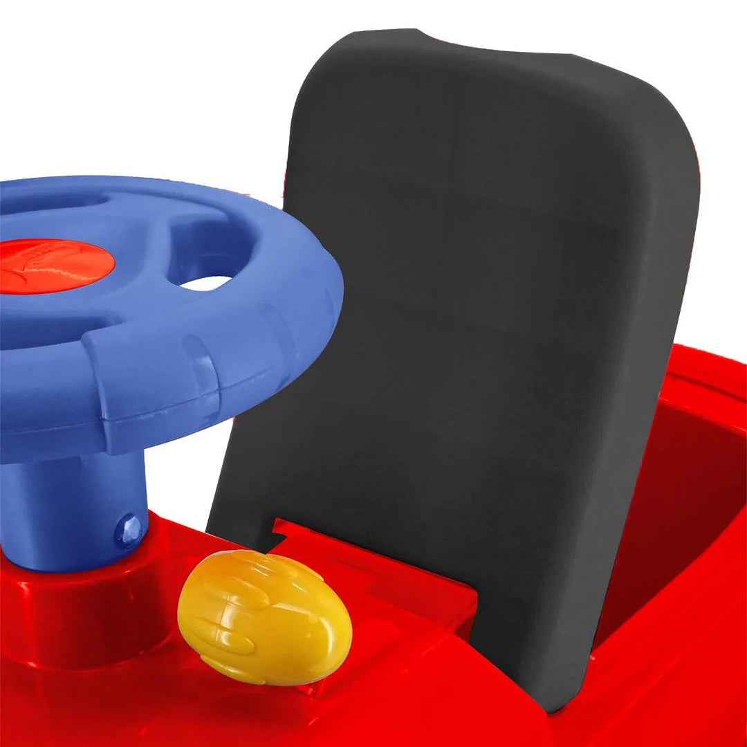 Kiddieland Mickey Mouse Camper Van Ride On Car with Trailer