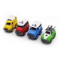 DIY 4-in-1 Truck Playset | Kids Construction Toy Car Set!