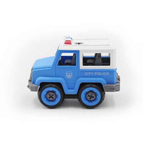 DIY 4-in-1 Truck Playset | Kids Construction Toy Car Set!