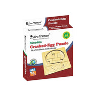 Cracked Egg Puzzle | Portable Brain Teaser & Travel Game