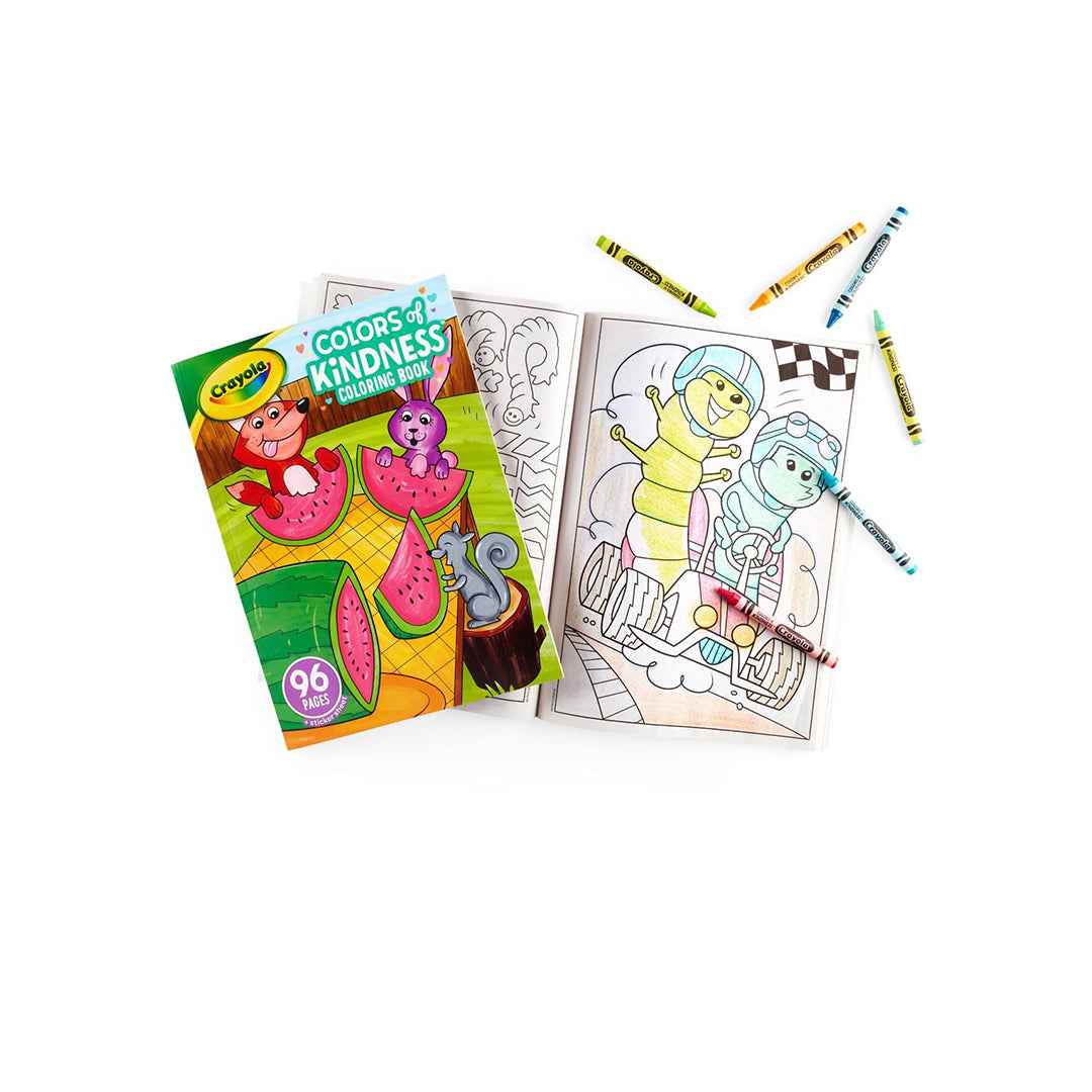 Crayola - 96-Page Colouring Book - Colours of Kindness