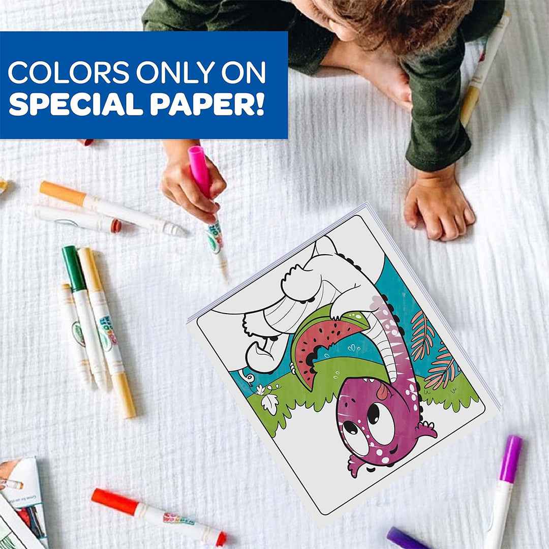 Crayola Color Wonder Prehistoric Pals | Mess-Free Dinosaur Coloring Book for Kids