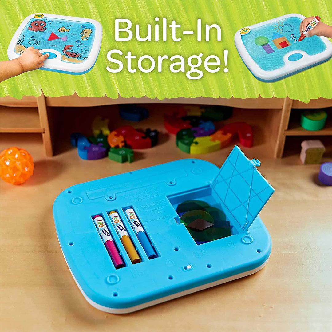 Crayola Light-Up Activity Board | Educational Toy for Kids (3+) with Color Mixing & Shapes - Toyspry