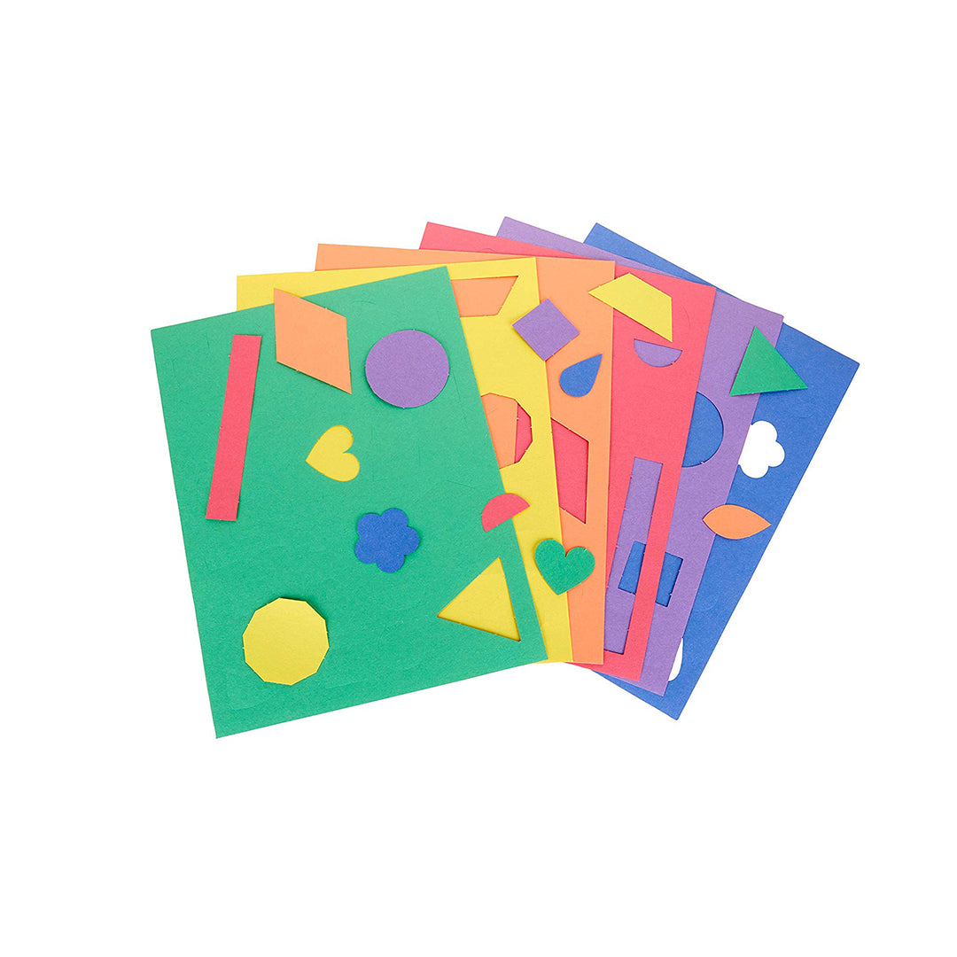Express Shapes Crayola Pre-Cut Paper Shapes | Fun Micro-Perforated Shapes for Kids ...