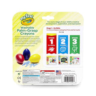 Crayola My First Palm Grip Crayons | Toddler Coloring Supplies & Fine Motor Skills Toy