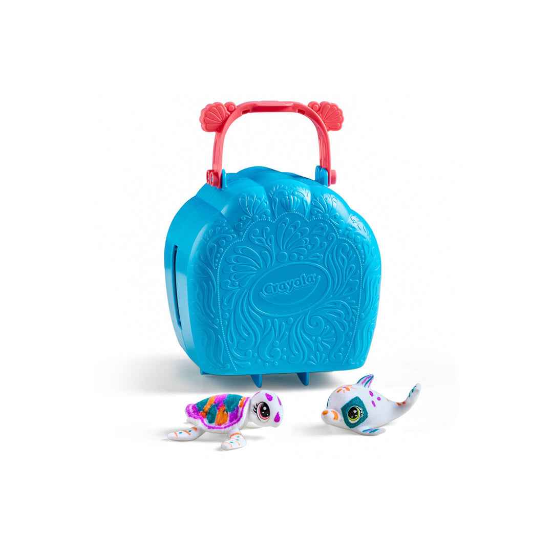 Crayola Scribble Scrubbie Pets Playset | Washable Sea Animal Toy