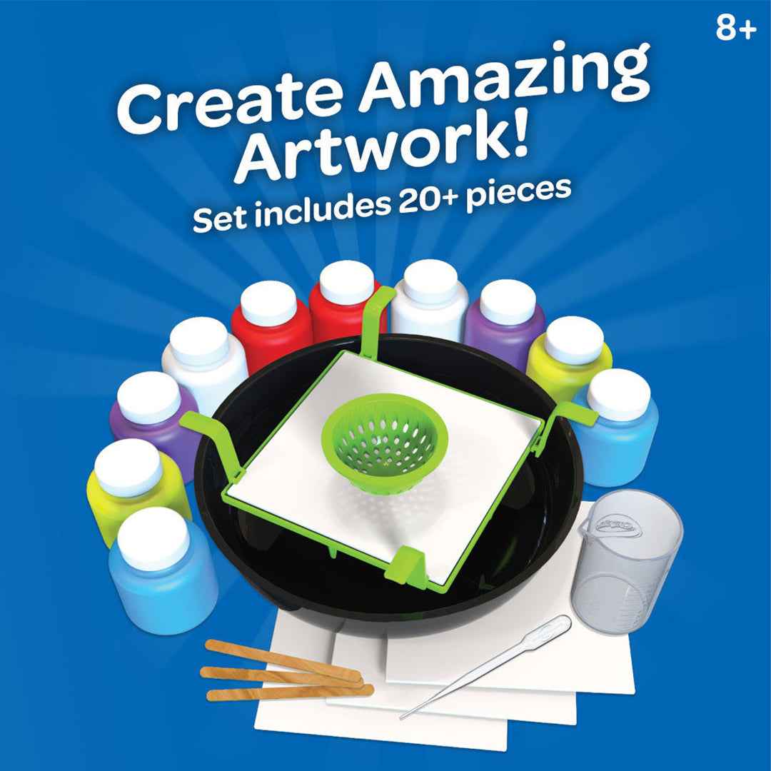 Crayola Washable Paint Pour Art Set | Less-Mess Art Kit