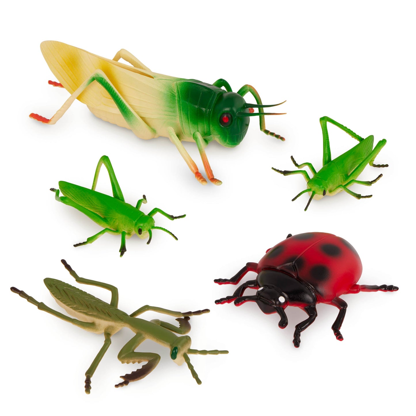 Terra Critters and Crawlers Playset - 60 Piece Animal & Insect Toy Set for Kids - Toyspry