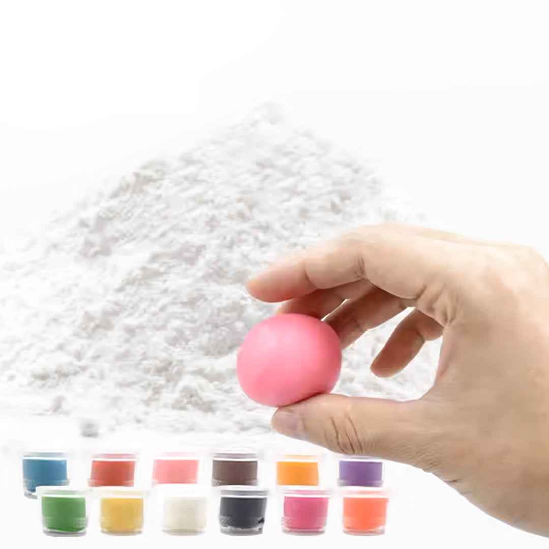 DIY Colorful Making Table Playdough Tool with Clay - Ice Cream Toy for Kids