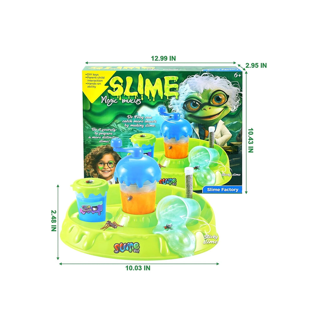DIY Glowing Slime Factory Kit for educational toys Size