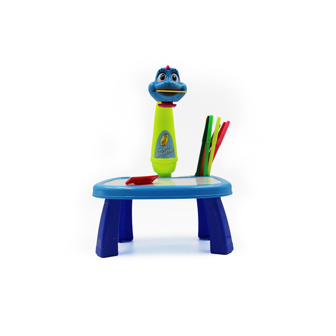 Dinosaur projector drawing toy with Drawing Table -  Kids Learning to Draw Art Kit