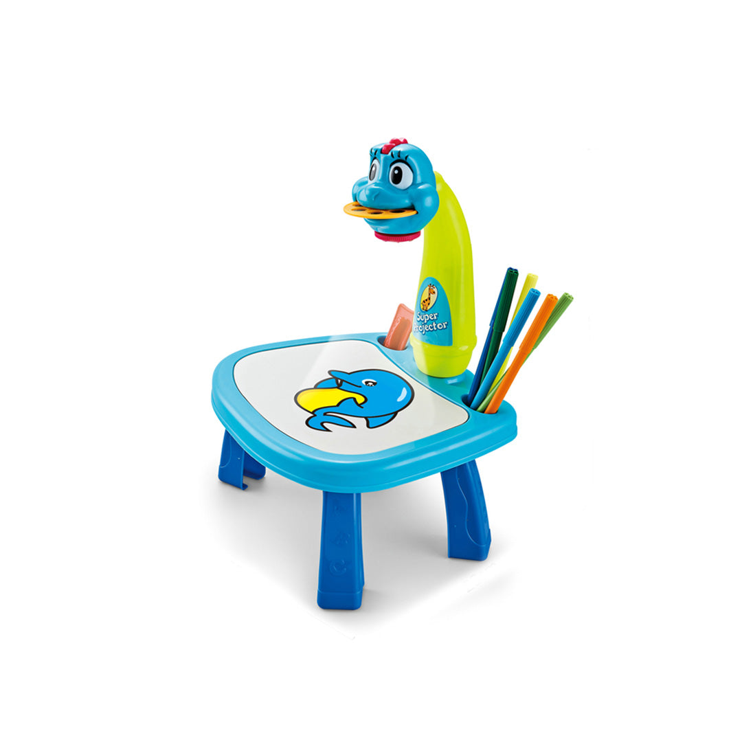 Dinosaur projector drawing toy with Drawing Table