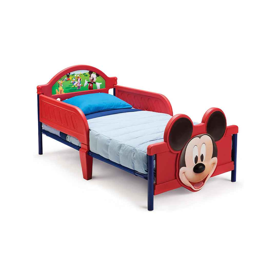 Disney Mickey Mouse 3D Footboard Toddler Bed