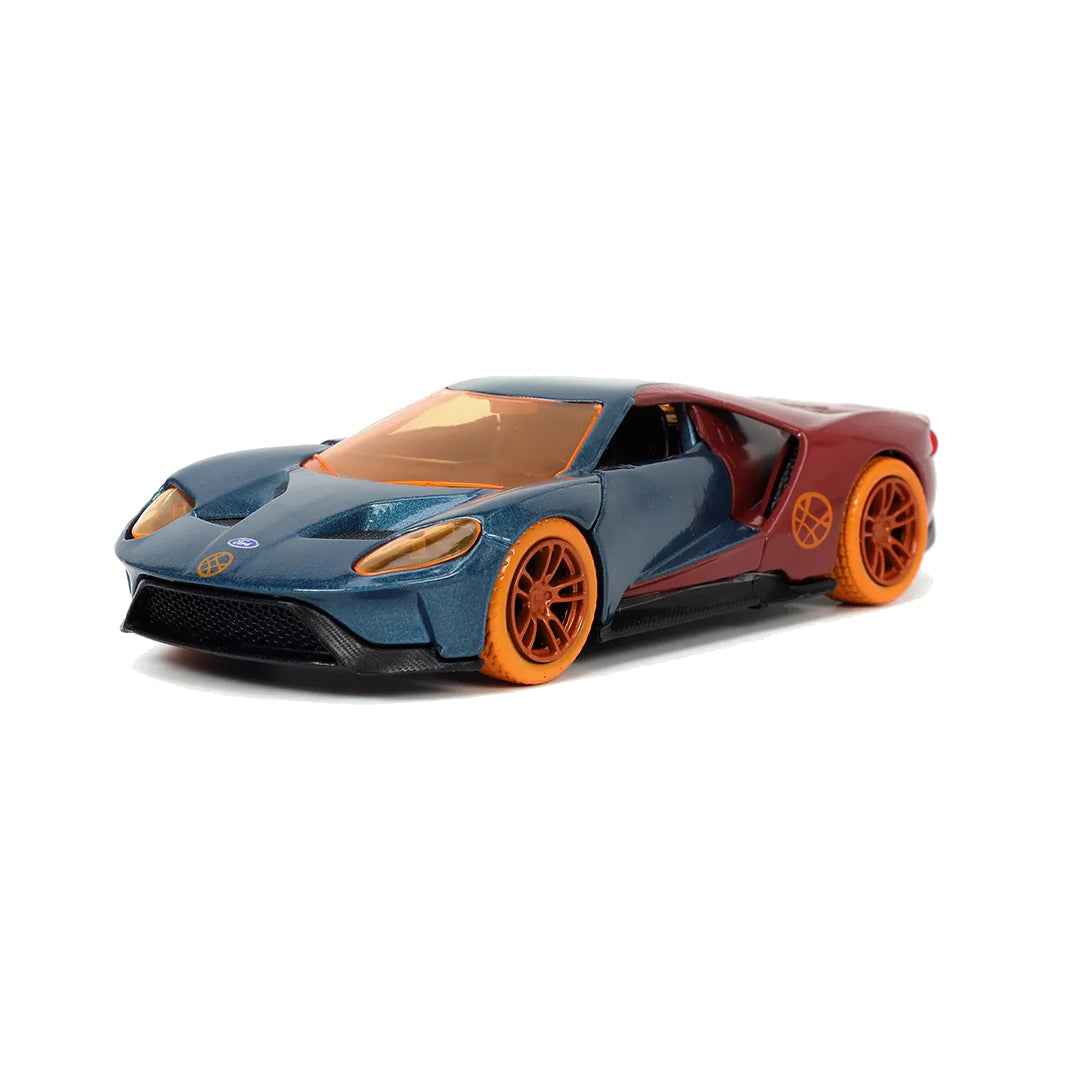 Doctor Strange Ford GT Diecast: 1:32 Marvel Car with Figure
