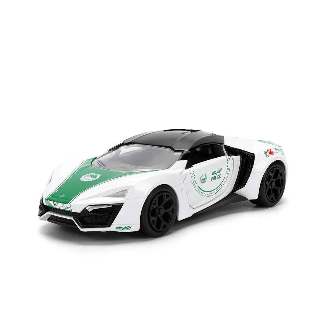 Jada 1:32 Dubai Police Lykan HyperSport Diecast Model Car