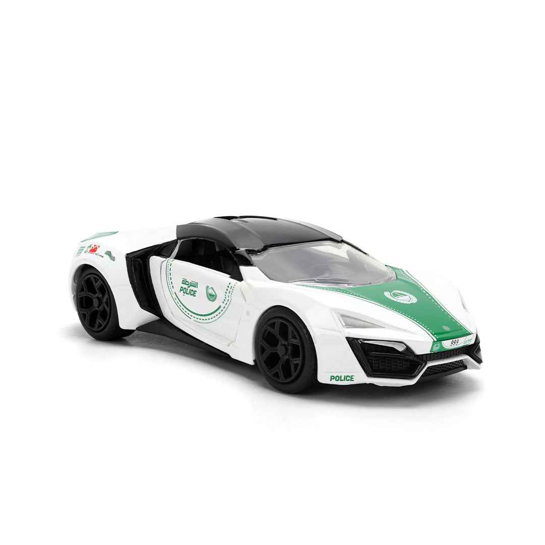 Jada 1:32 Dubai Police Lykan HyperSport Diecast Model Car