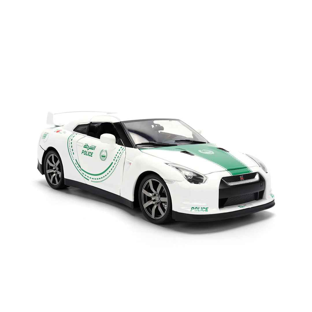 Jada 1:18 Scale Dubai Police Nissan GT-R Diecast Car Model