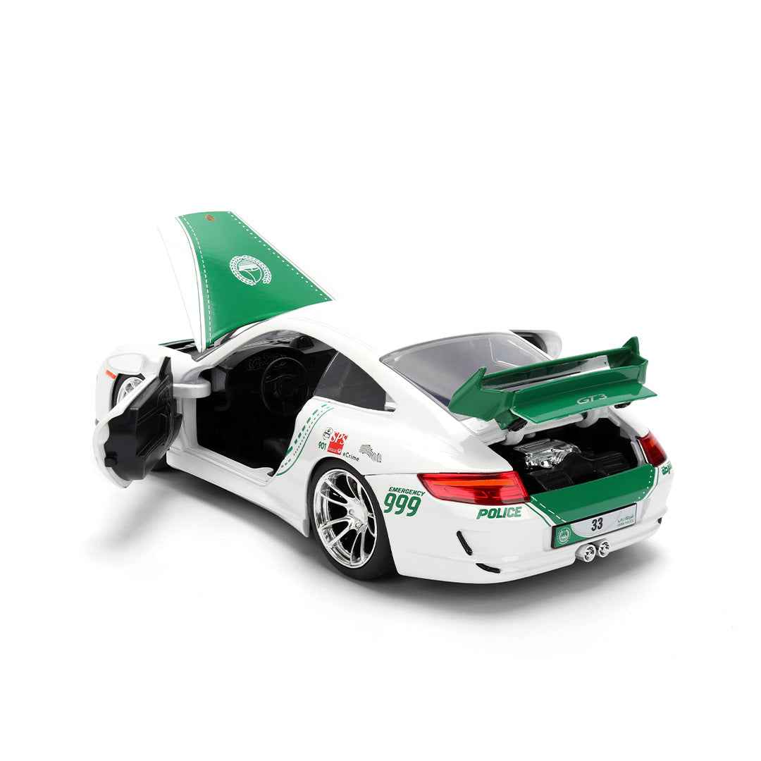 Jada 1:24 Scale Dubai Police Porsche 911 GT3 Diecast Model Car