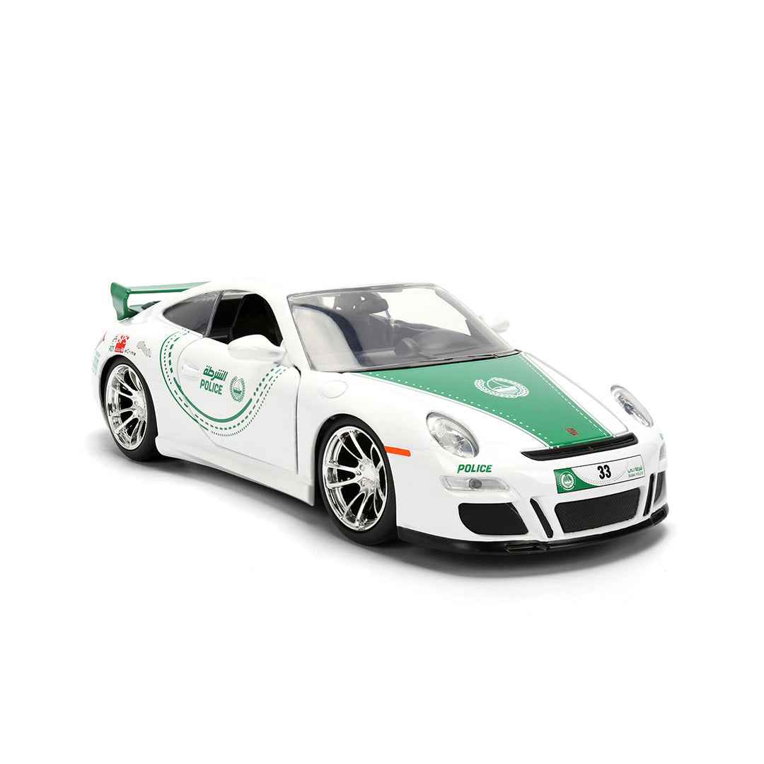 Jada 1:24 Scale Dubai Police Porsche 911 GT3 Diecast Model Car