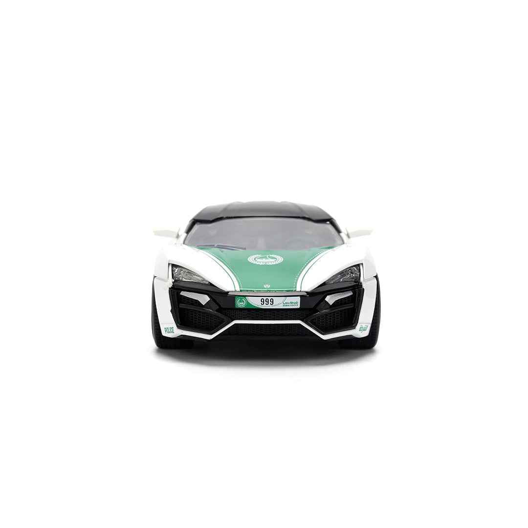 Jada 1:24 Dubai Police W Motors HyperSport Diecast Model Car