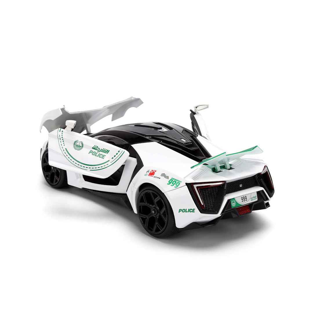 Jada 1:24 Dubai Police W Motors HyperSport Diecast Model Car