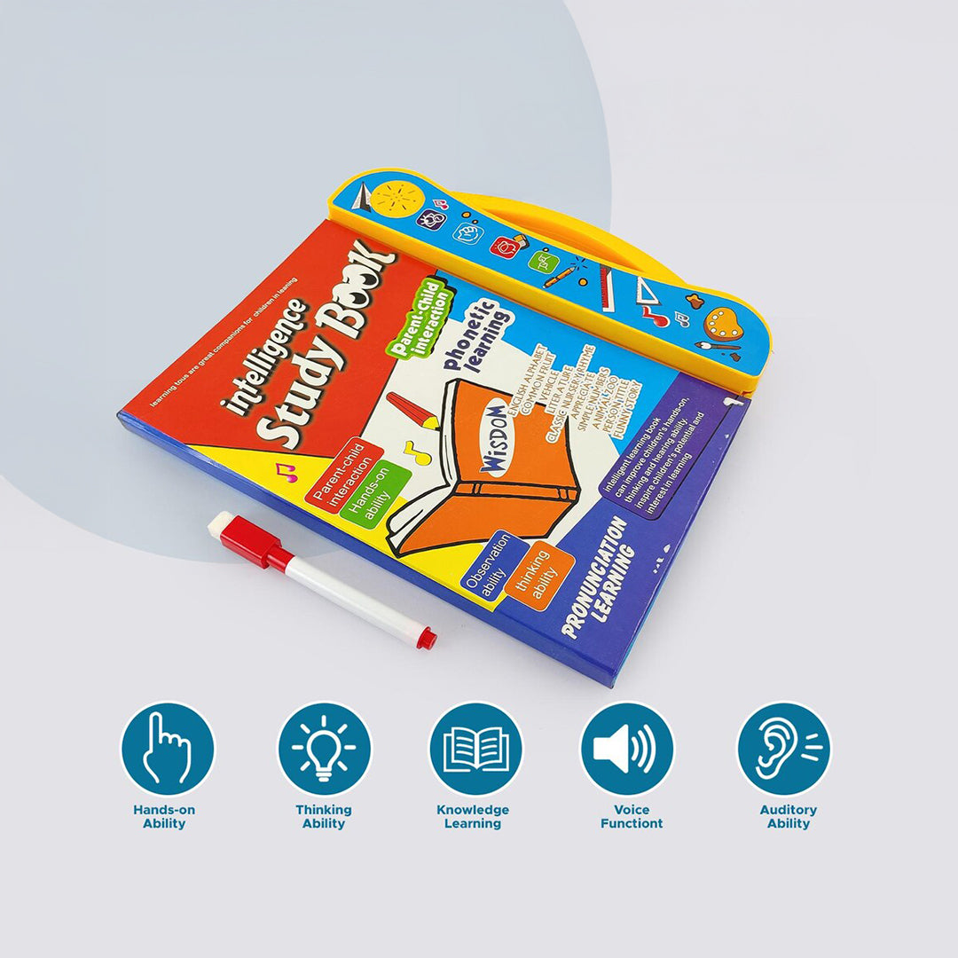 The Interactive Musical English Educational Learning Book 