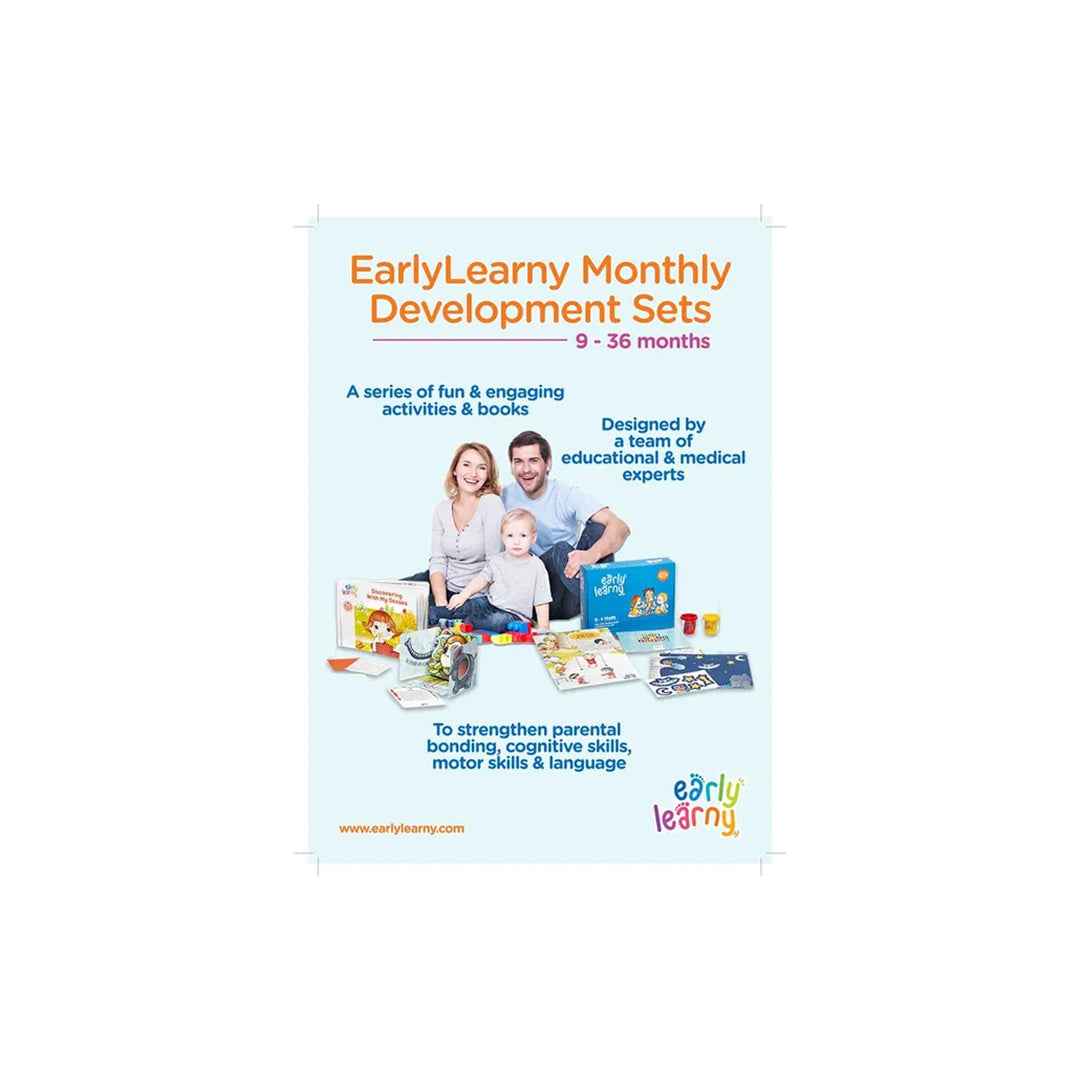 EarlyLearny Activity & Development Set - 10th Month Kit