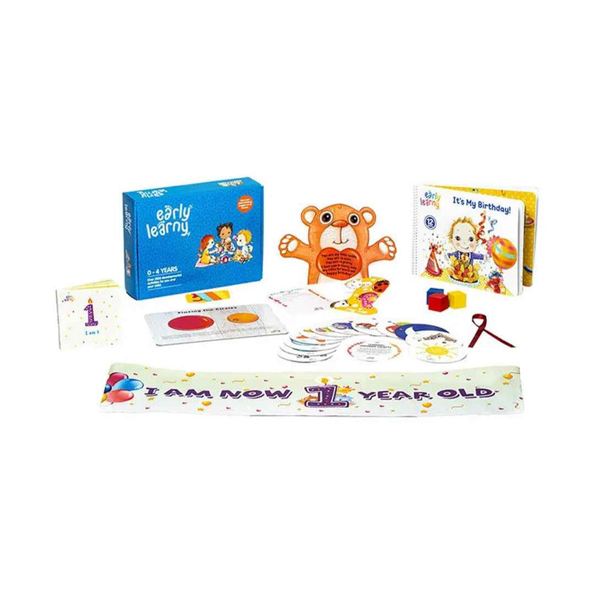 EarlyLearny Activity & Development Set - 12th Month Kit