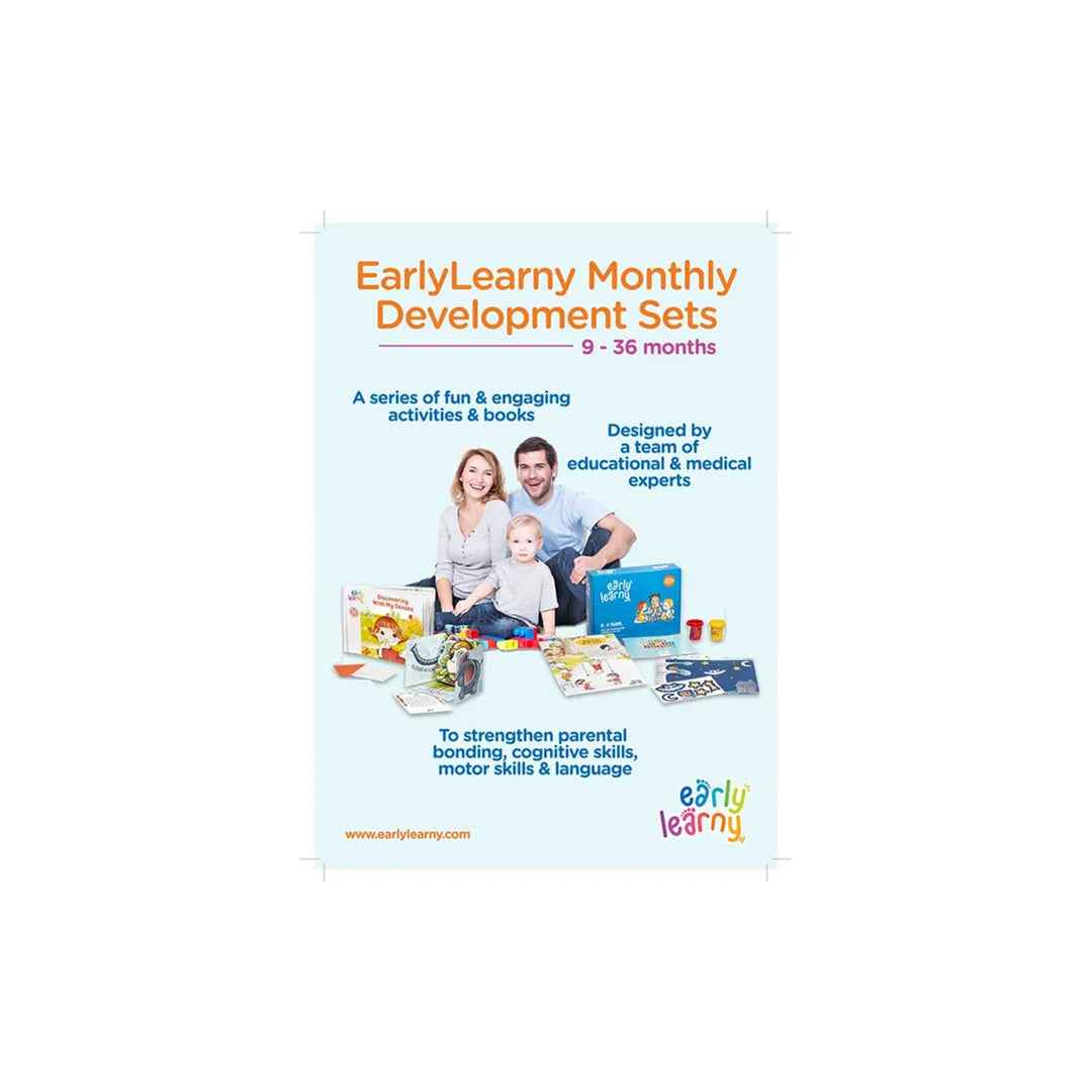 EarlyLearny Activity & Development Set - 16th Month Kit