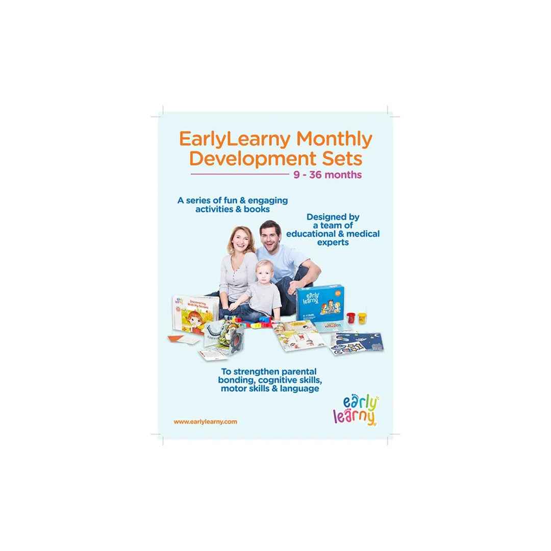 EarlyLearny Activity & Development Set - 17th Month Kit