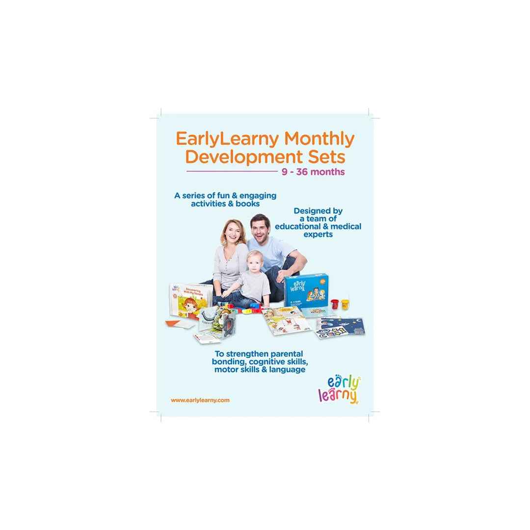 EarlyLearny Activity & Development Set - 9th Month Kit