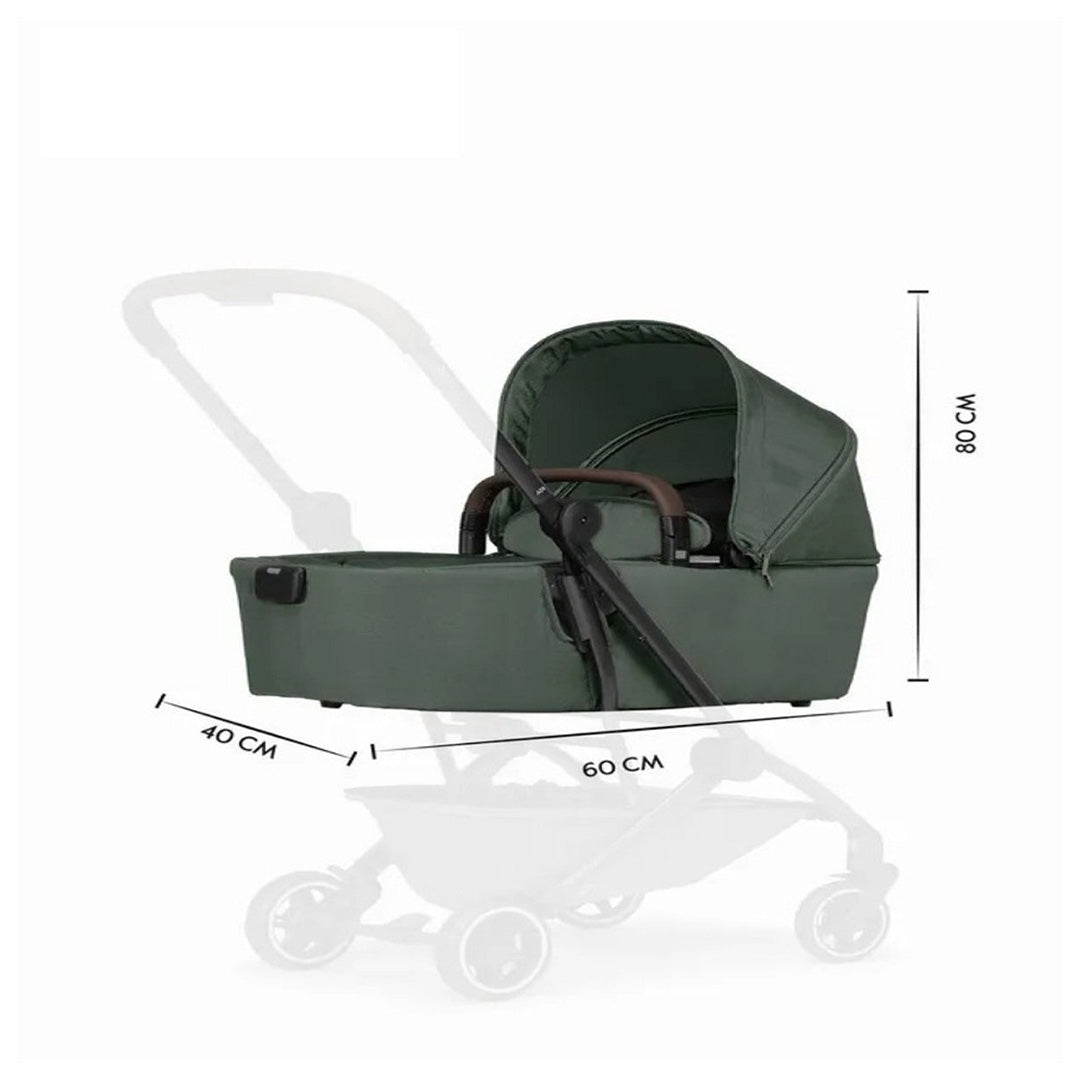 Joolz Aer+ Stroller Bundle - Forest Green | Includes Bumper Bar & Free Carrycot