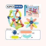 Educational Children's Magnet Set: 42 Pcs Magnetic Building Blocks for Kids 3+