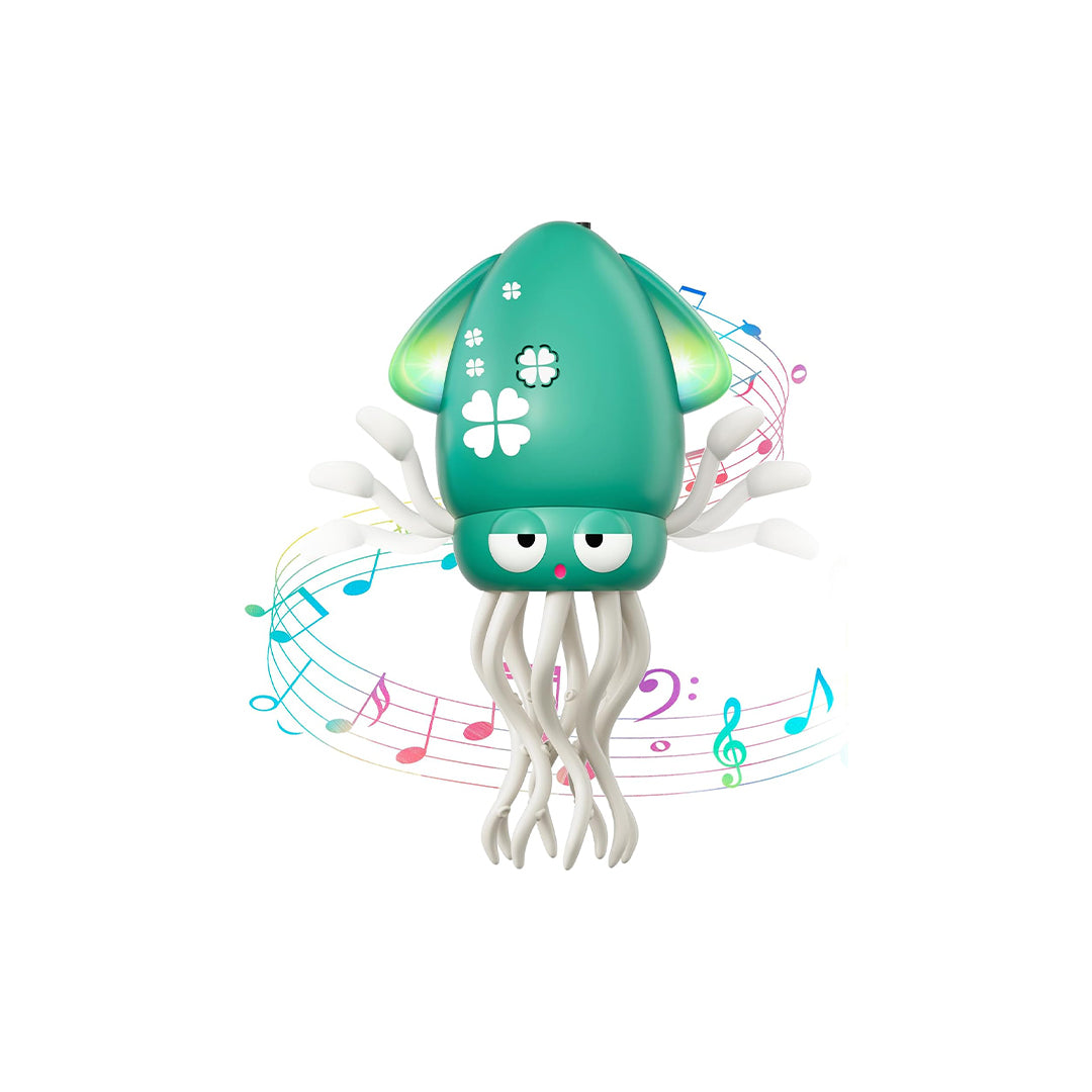 Dancing Squid Baby Toy for infant physical development and crawling.
