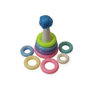 Elephant Rainbow Stacking Ring Toy - Educational Toy for Toddlers