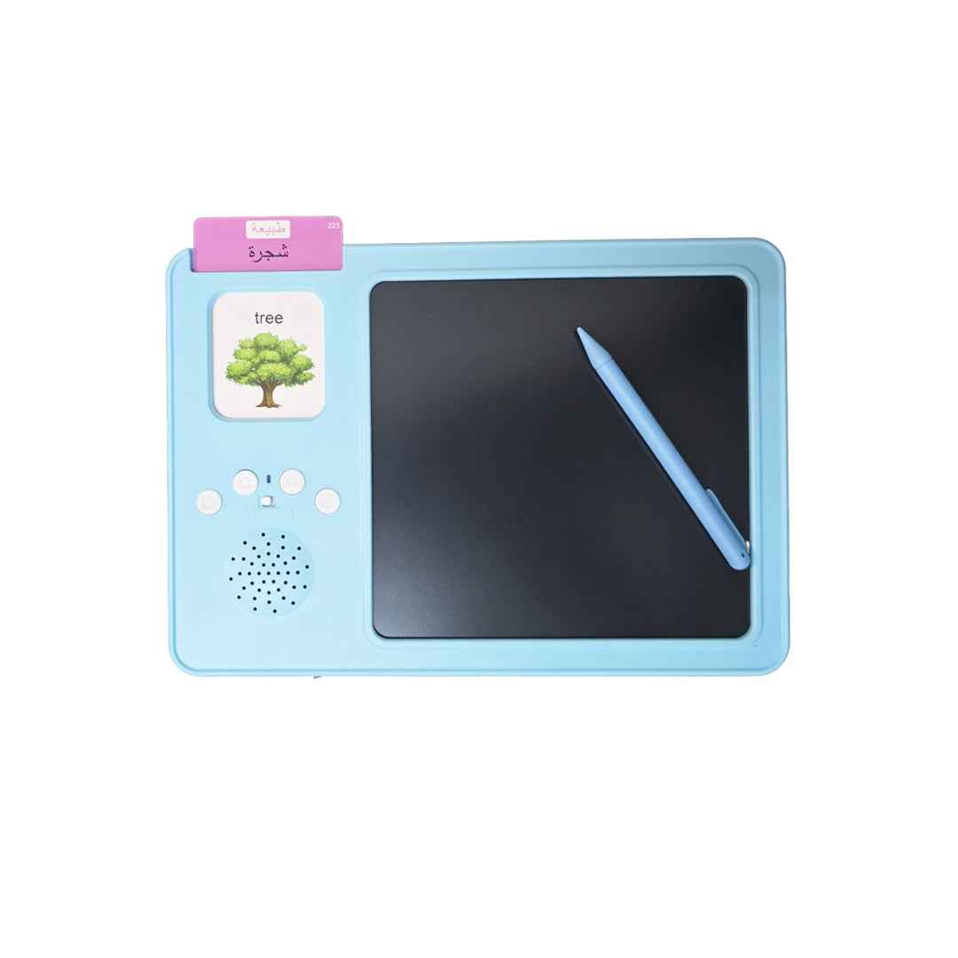 Talking Flash Cards with Drawing Board | English & Arabic Educational Toy