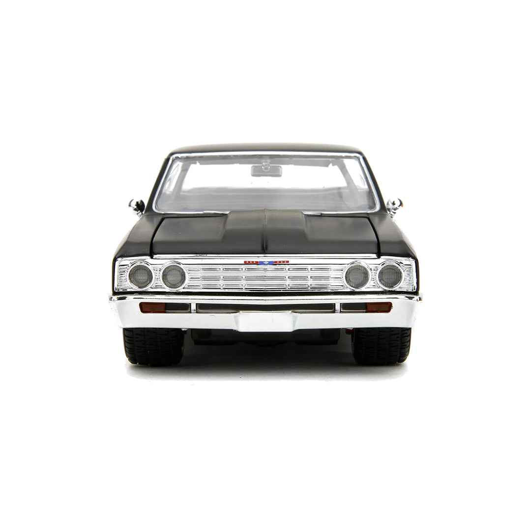 Fast & Furious 1967 El Camino Diecast: 1:24 Black Model (Fast X)