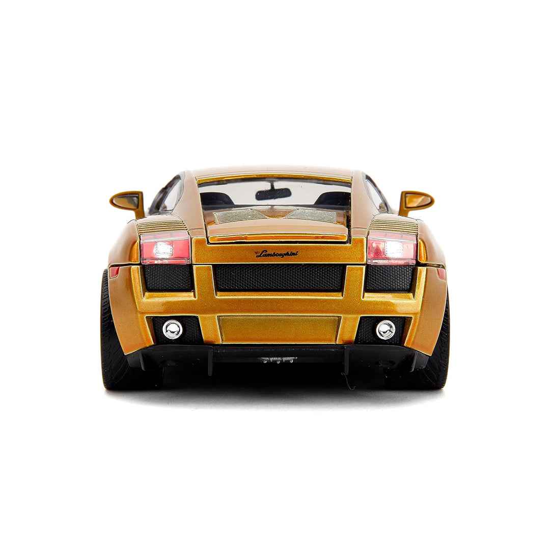 Fast & Furious Lamborghini Gallardo Diecast: 1:24 Gold Model (Fast X)