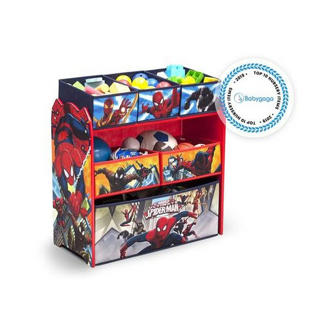 Spider-Man Multi-Bin Toy Organizer