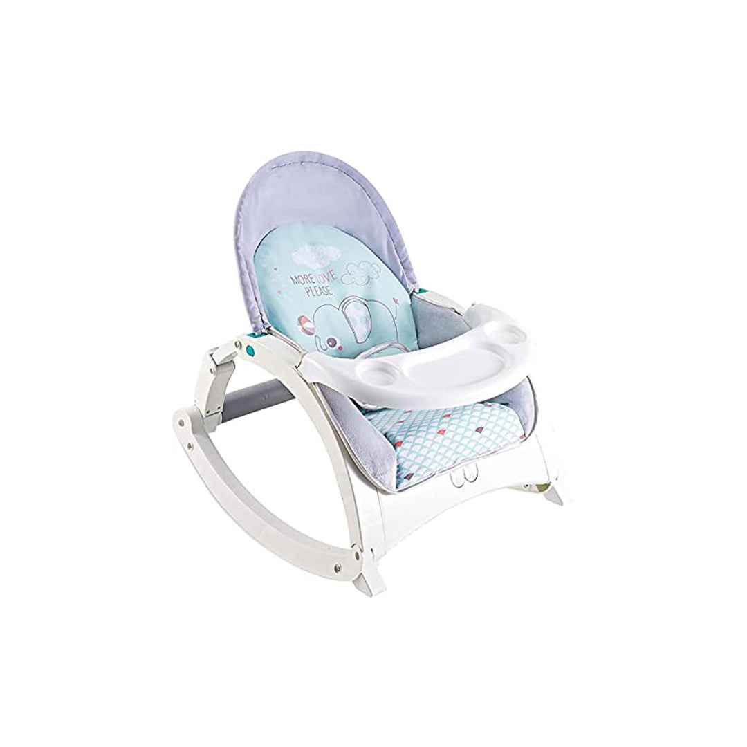 Fitchbaby Baby Rocking Chair - Grey - Versatile Baby Bouncer