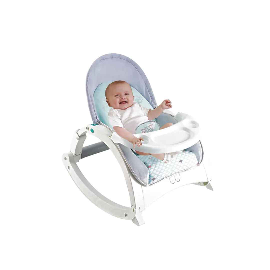 Fitchbaby Baby Rocking Chair - Grey - Versatile Baby Bouncer